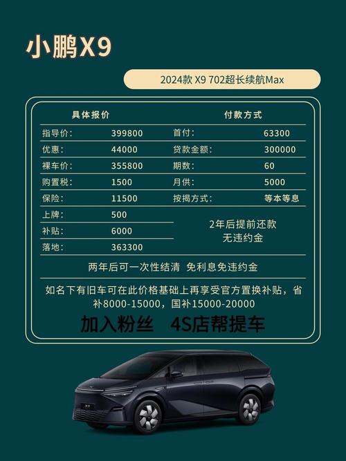 小鹏x9车多少钱,小鹏p9价格报价及图片
