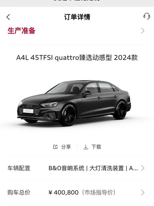 奥迪a4价格多少钱,奥迪a4低配价格多少